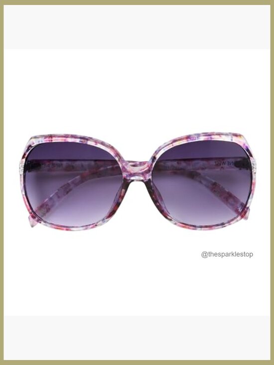 Square Sunglasses with 100% UVA-UVB Protection, Recycled Plastic Frames main image 4